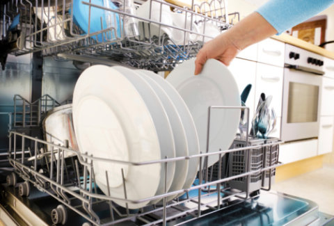 Open Dishwasher