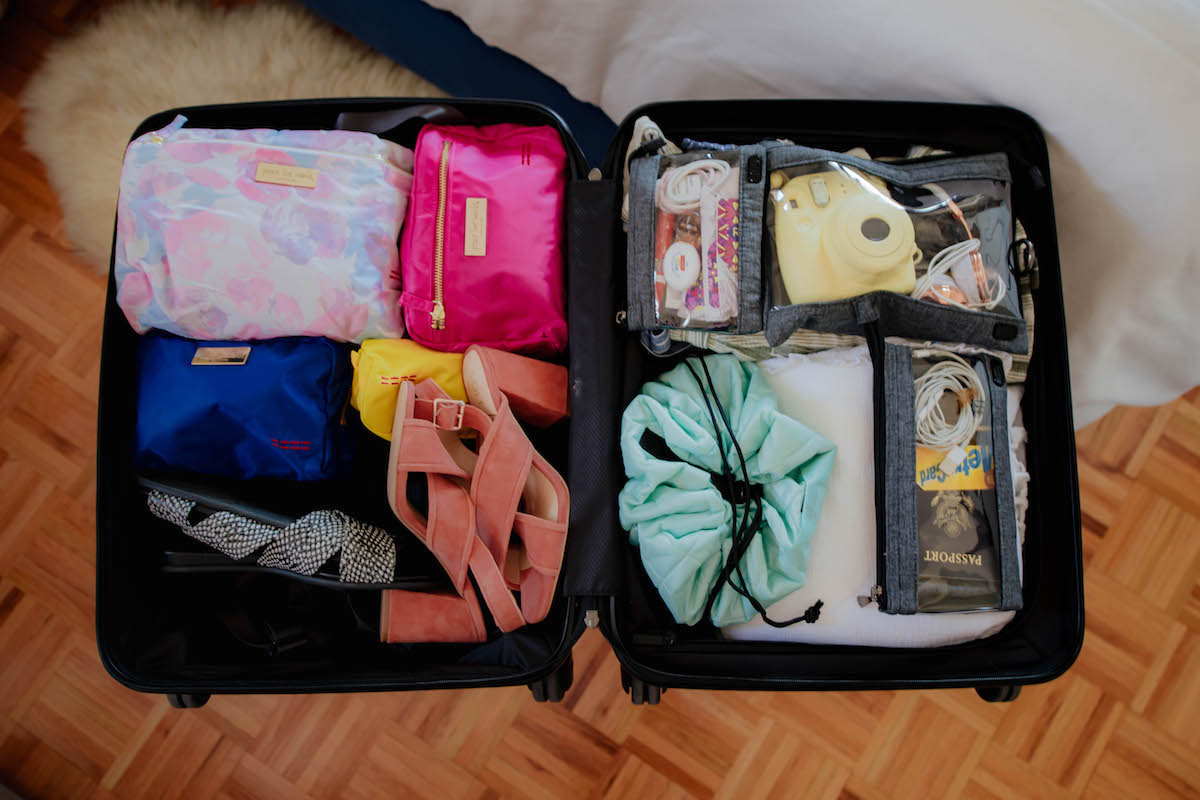 ideal travel bag for organized travel