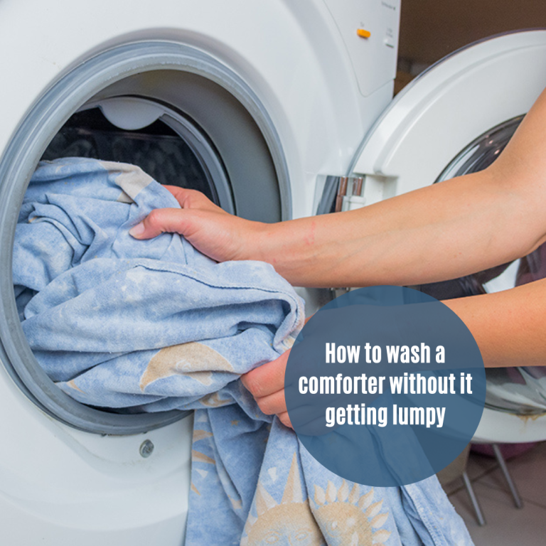 How to Wash a Comforter Without It Getting Lumpy